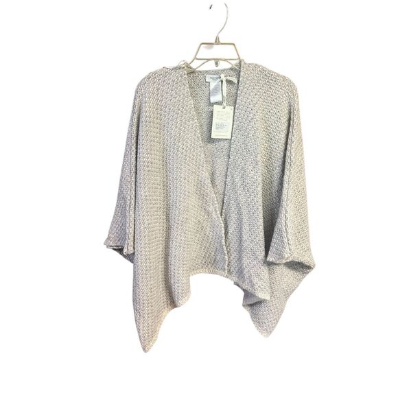 Cocogio Open Cardigan One Size Gray/blush NWT - Picture 1 of 6